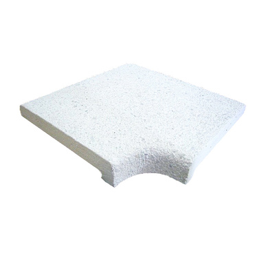 Копинговый камень Белый (Угловой)
